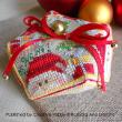 Christmas Biscornu - cross stitch pattern - by Barbara Ana Designs
