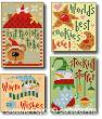 Christmas Ornaments (series1) - cross stitch pattern - by Barbara Ana Designs