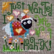 My wool (I just wanted it baack!) - cross stitch pattern - by Barbara Ana Designs