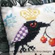 Barbara Ana - The Raven (Quoth the raven: Nevermore) (cross stitch pattern ) (zoom1)