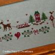 Whoo, Whoo... Christmas is Coming soon! Cross stitch pattern (zoom1)