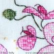 Plum orchid Scissor case - cross stitch pattern - by Faby Reilly Designs (zoom 1)