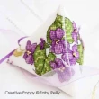 Violet humbug - cross stitch pattern - by Faby Reilly Designs