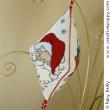 <b>Papa Noël Pendant</b><br>cross stitch pattern<br>by <b>Faby Reilly Designs</b>