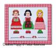 <b>My dolls</b><br>cross stitch pattern<br>by <b>Iveta Hlavinova</b>