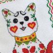 Iveta Hlavinova - Two elegant cats (cross stitch pattern ) (zoom1)
