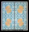 Gracewood Stitches, Chrysanthemum Korean style screen (cross stitch pattern chart)