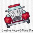 Maria Diaz - Transport 1 - Mini motifs zoom 1 (cross stitch chart)