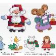 Maria Diaz - Christmas mini motifs (cross stitch pattern) (zoom1)