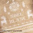 <b>White Christmas</b><br>cross stitch pattern<br>by <b>Muriel Berceville</b>