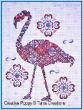 <b>Flamingopatches</b><br>cross stitch pattern<br>by <b>Tam's Creations</b>