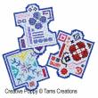 Tam's Creations - Odds & Ends Jigsaw Puzzle (cross stitch pattern) (zoom1)