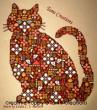Pussinpatches - cross stitch pattern - by Tam's Creations