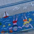 Agnès Delage-Calvet - A story Told in Stitches: A day at the Seaside -  counted cross stitch pattern chart (zoom1)