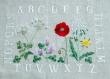 <b>Wildflower ABC</b><br>embroidery pattern<br>by <b>Agnès Delage-Calvet</b>