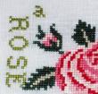 A Rose for You - cross stitch pattern - by Agnès Delage-Calvet (zoom 1)