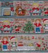 A Story Told in Stitches: Family Christmas, Agnès Delage-Calvet -  counted cross stitch pattern chart