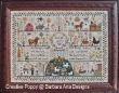 <b>All Creatures Great and Small</b><br>cross stitch pattern<br>by <b>Barbara Ana Designs</b>