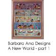 <b>A New World - Part 1: The Night of all Fears</b><br>cross stitch pattern<br>by <b>Barbara Ana Designs</b>