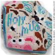 Holy mud! biscornu - cross stitch pattern - by Barbara Ana Designs (zoom 1)