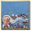 <b>Dreaming Miss Claus</b><br>cross stitch pattern<br>by <b>Barbara Ana Designs</b>