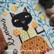 Barbara Ana Designs - Lemon Cat zoom 1 (cross stitch chart)