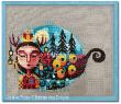 <b>Peaceful Night Dreams</b><br>cross stitch pattern<br>by <b>Barbara Ana Designs</b>