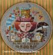 Barbara Ana Designs - She mad Hatter Dreams (Cross stitch chart)