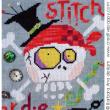 Stitch or die! - cross stitch pattern - by Barbara Ana Designs (zoom 1)