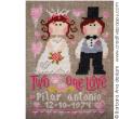 Two hearts, one love - cross stitch pattern - by Barbara Ana Designs