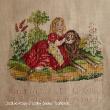 <b>Antoinette Condé 1852 Reproduction Sampler</b><br>cross stitch pattern<br>by <b>Couleur Tourterelle</b>