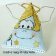<b>Angelica Buddybug</b><br>cross stitch pattern<br>by <b>Faby Reilly Designs</b>