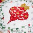 Faby Reilly Designs - Bauble & Heart Hoops zoom 1 (cross stitch chart)