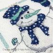 Faby Reilly Designs - Navy Mint Mini Frames (2 designs) zoom 1 (cross stitch chart)