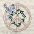 <b>Heart of Peace</b><br>cross stitch pattern<br>by <b>Faby Reilly Designs</b>