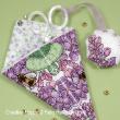 Faby Reilly Designs - Lilac Scissor Case and Fob zoom 1 (cross stitch chart)