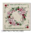 <b>Spring Wreath</b><br>cross stitch pattern<br>by <b>Faby Reilly Designs</b>
