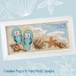 Faby Reilly Designs - Stroll on the Beach - Quick challenge: woven picot stitch (Needlework chart)