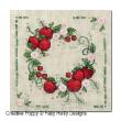 <b>Summer Wreath</b><br>cross stitch pattern<br>by <b>Faby Reilly Designs</b>