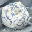 Faby Reilly Designs - Frosty Snowflake Biscornu (cross stitch chart)