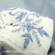Faby Reilly Designs - Frosty Snowflake Biscornu zoom 1 (cross stitch chart)