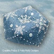 Faby Reilly Designs - Let it snow Biscornu (cross stitch chart)
