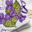 Faby Reilly Designs - Violet Needlebook zoom 1 (cross stitch chart)
