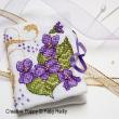 <b>Violet Needlebook</b><br>cross stitch pattern<br>by <b>Faby Reilly Designs</b>