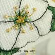 Christmas Rose & Ribbon Humbug, Faby Reilly - cross stitch pattern chart (zoom1)