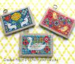 Gera! by Kyoko Maruoka - Card cases with flower motifs (1) (cross stitch chart)