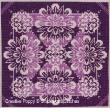 Gracewood Stitches - Traces of Laces - Vividly Violet (cross stitch chart)