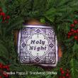 <b>Holy Night - Christmas Ornament</b><br>cross stitch pattern<br>by <b>Gracewood Stitches</b>