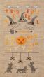 Trick or Treat with 3 playful kittens - cross stitch pattern - by Agnès Delage-Calvet