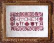 <b>Kitchen</b><br>cross stitch pattern<br>by <b>Marie-Anne Réthoret-Mélin</b>